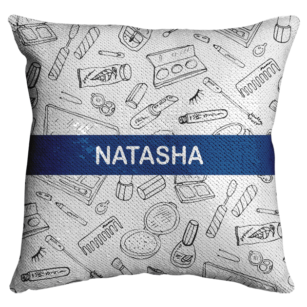 Polyester Personalised Cushion Cover Christmas Gift Love Pillow Case Pro 40x40cm