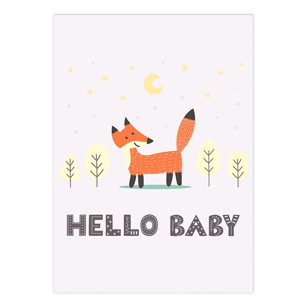 Single Greeting Card - 5x7inch